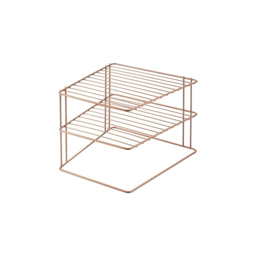 Raft suplimentar arămiu din oțel 25x25 cm Palio – Metaltex