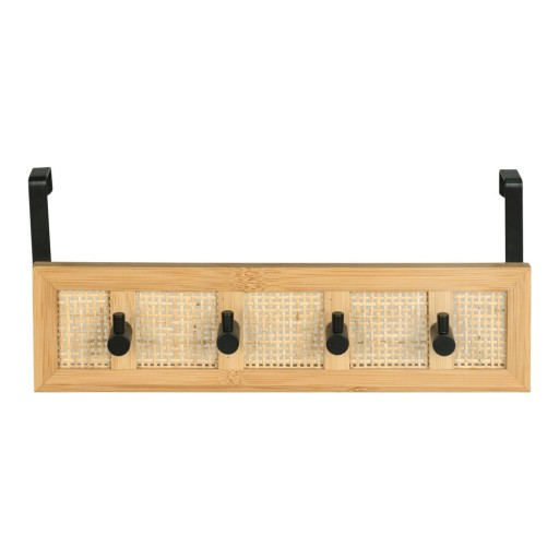 Cuier de ușă în culoare naturală din ratan 33 cm Allegre – Wenko