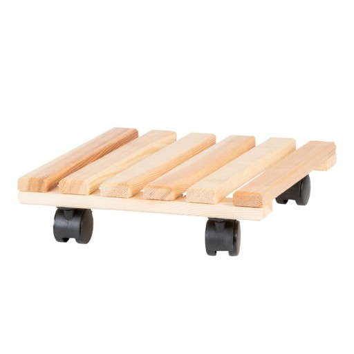 Bază mobilă pentru ghiveci din lemn (înălțime 8 cm) Indoor & Outdoor – Esschert Design