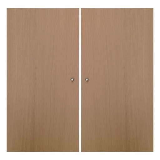 Ușă cu aspect de stejar pentru sistemul de rafturi modulare 2 buc 32x66 cm Mistral Kubus - Hammel Furniture