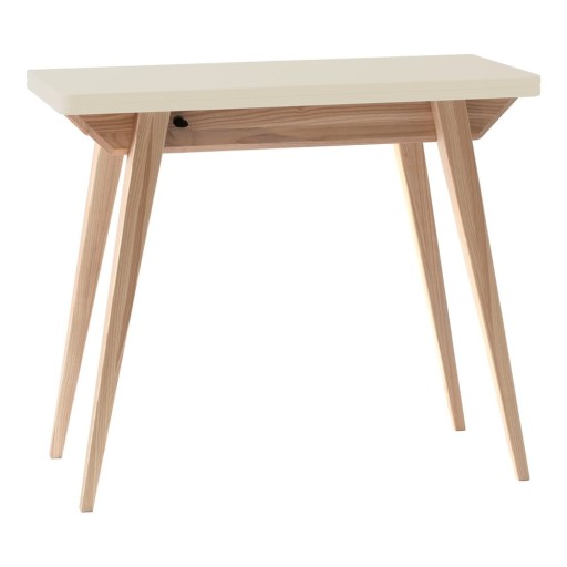 Masă consolă crem/în culoare naturală 45x90 cm Envelope – Ragaba