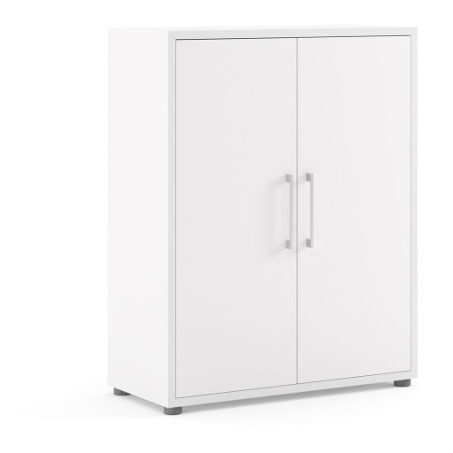 Bibliotecă modulară albă 89x113 cm Prima – Tvilum
