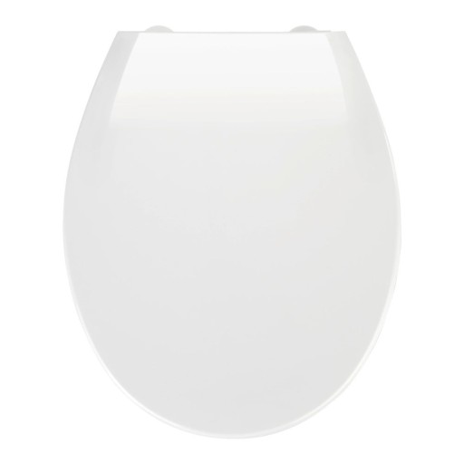 Capac WC cu închidere lentă Wenko Kos, 44 x 37 cm, alb