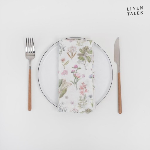Șervețele 2 buc. din in White Botany – Linen Tales