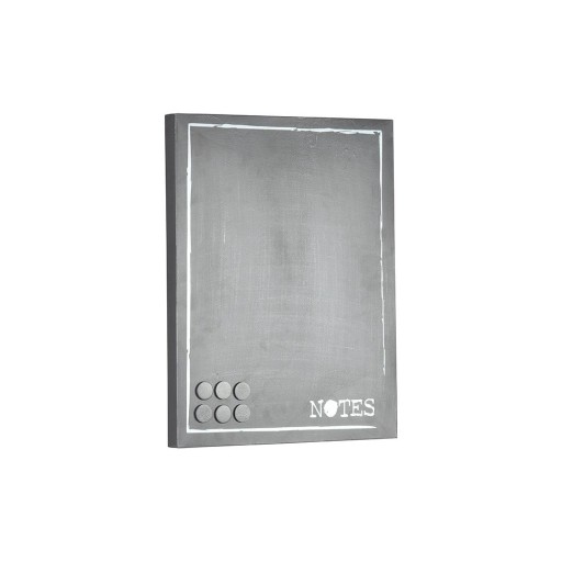 Placă metalică pentru mesaje LABEL51 Memo, gri