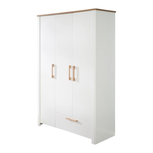 Șifonier pentru copii alb 139x200 cm Ava – Roba