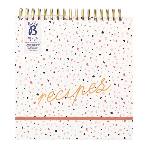 Carnet pentru rețete Busy B Recipe, 80 pagini