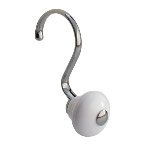 Set 12 cârlige din oțel inoxidabil iDesign Forma York