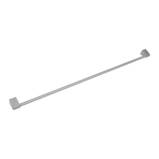 Tijă de perete din oțel Metaltex Frost City, lungime 80 cm