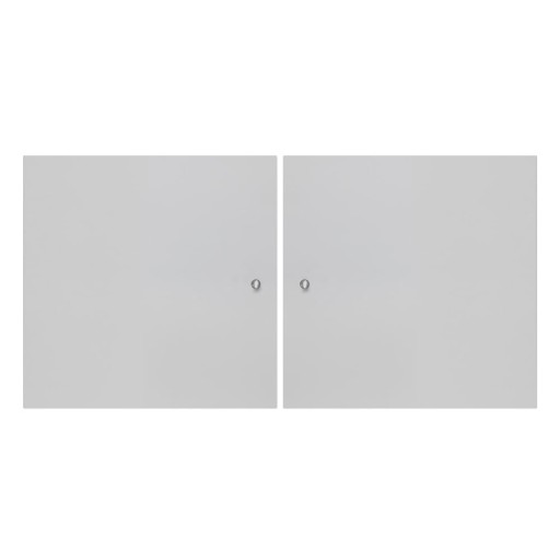 Ușă albă pentru sistemul de rafturi modulare 2 buc 32x33 cm Mistral Kubus - Hammel Furniture