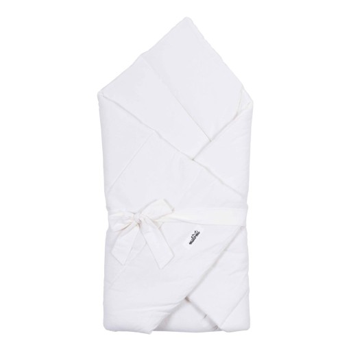 Pătură pentru copii albă din bumbac 75x75 cm – Malomi Kids