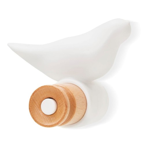 Cârlig de perete Bonami Essentials Bird, alb