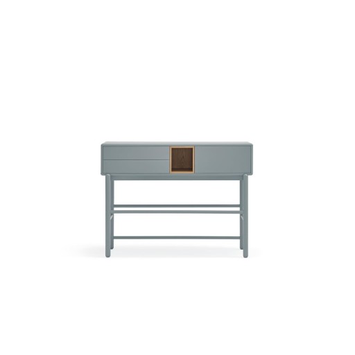 Masă consolă albastră/gri 35x120 cm Corvo – Teulat