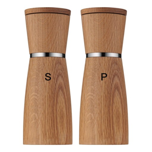 Set 2 râșnițe din ceramică pentru sare și piper WMF Nature