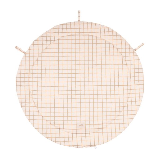 Saltea de joacă pentru copii bej Camel Check – Malomi Kids