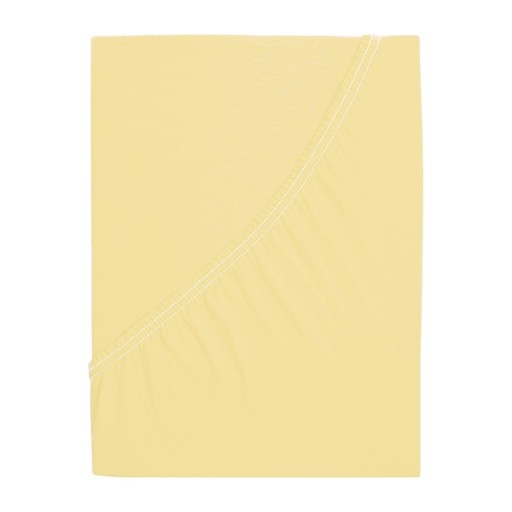 Cearceaf galben cu elastic 200x220 cm – B.E.S.
