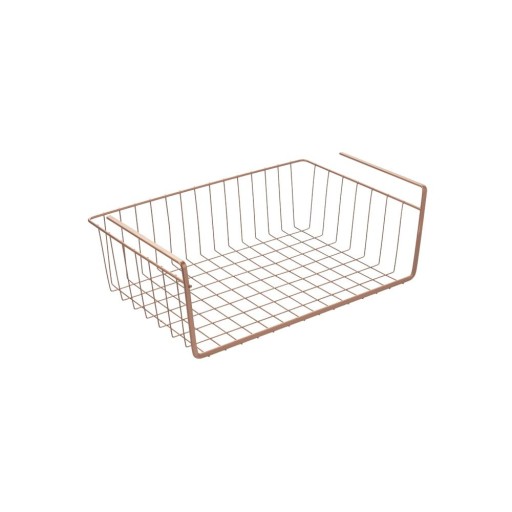 Coș de agățat pe raft arămiu, lățime 40 cm Metaltex