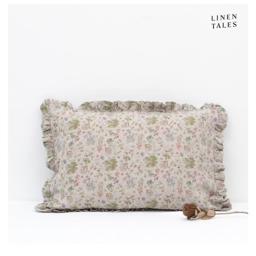 Față de pernă din in 65x65 cm Botany 2 – Linen Tales