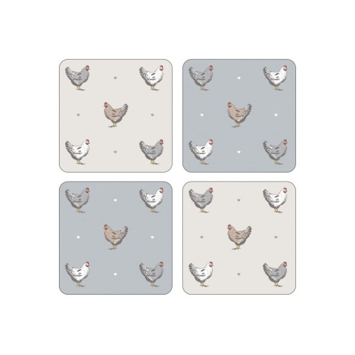 Set 4 suporturi pentru farfurie Cooksmart ® Farmer