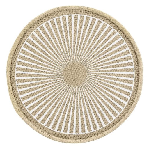 Suport pentru farfurii din iută ø 38 cm Soleimio – douceur d'intérieur