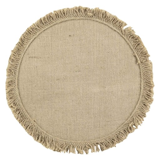 Suport pentru farfurii din iută ø 38 cm Frangyss – douceur d'intérieur