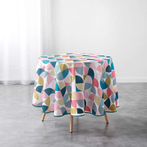 Față de masă ø 180 cm Rythmo – douceur d'intérieur
