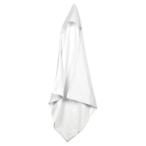 Prosop cu glugă pentru copii alb din muselină 75x75 cm – Bébé Douceur
