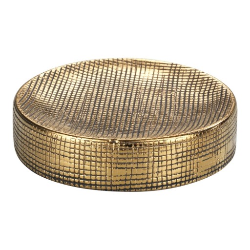 Săpunieră aurie din ceramică Badi – Wenko