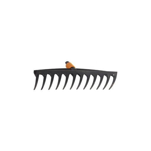Greblă din compozit din fibră de sticlă cu 12 vârfuri Fiskars Quikfit, negru