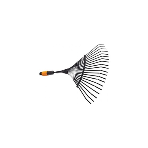 Greblă plată Fiskars Quikfit, negru
