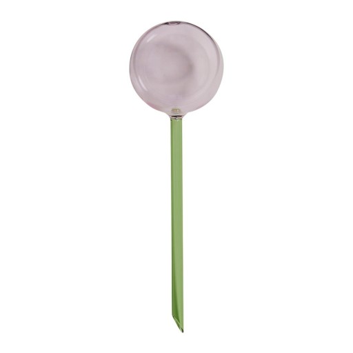Sfera de udare din sticlă verde și roz Flora - Hübsch