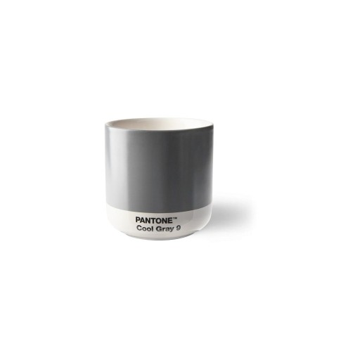 Cană gri închis din ceramică 175 ml Cortado Coold Gray 9 – Pantone