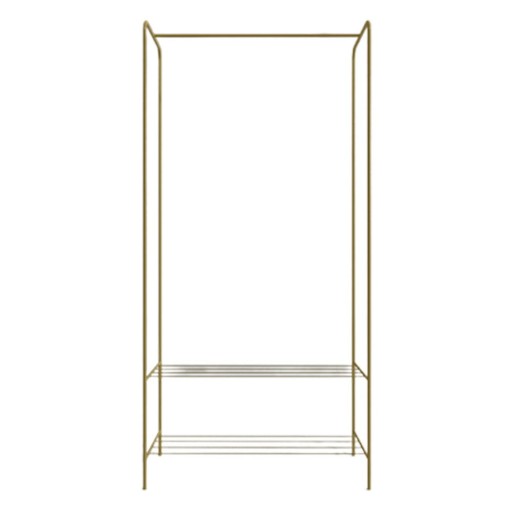 Suport pentru haine auriu din metal Frankenthal – Kalune Design