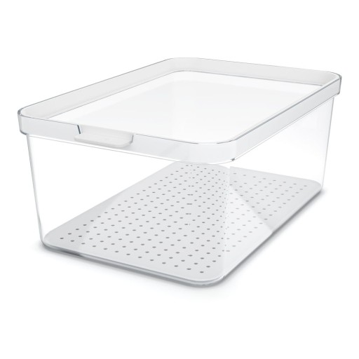 Organizator de frigider din plastic Cauma – Rotho