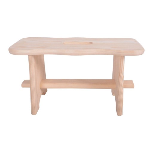 Scaun în culoare naturală din lemn de pin Tirolo – Rojaplast