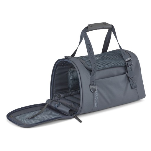 Geantă de transport pentru câini 28x55 cm Volata Asphalt S/M – MiaCara