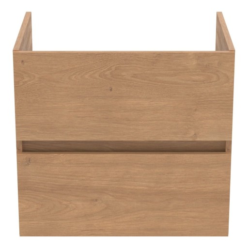 Dulap sub chiuvetă în culoare naturală suspendat cu aspect de lemn de stejar 60x55 cm Eurovit+ – Ideal Standard