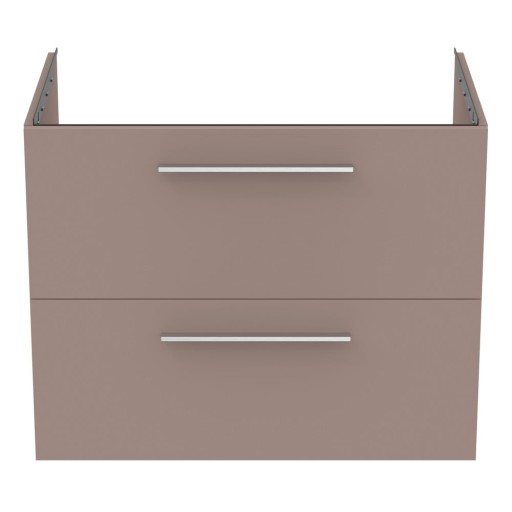 Dulap sub chiuvetă gri/bej suspendat 80x63 cm i.Life B – Ideal Standard