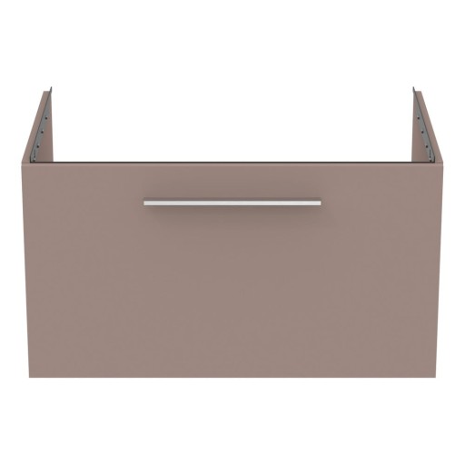 Dulap sub chiuvetă gri/bej suspendat 80x44 cm i.Life B – Ideal Standard