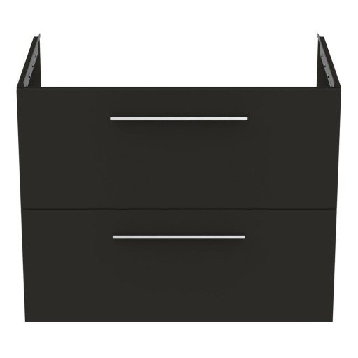 Dulap sub chiuvetă gri antracit suspendat 80x63 cm i.Life B – Ideal Standard