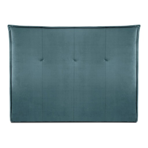 Tăblie de pat albastru petrol 140x120 cm Monica – Milo Casa