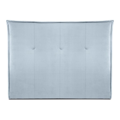 Tăblie de pat albastru-deschis 200x120 cm Monica – Milo Casa