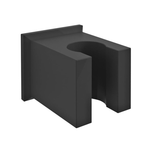 Suport pentru capul de duș negru mat din alamă – Sapho
