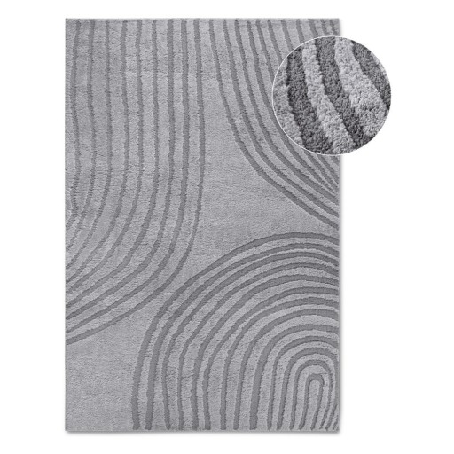 Covor gri 200x280 cm Pigment Light Grey – Elle Decoration