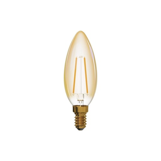 Bec cu LED EMOS Vintage Candle Warm White, 2,1W E14