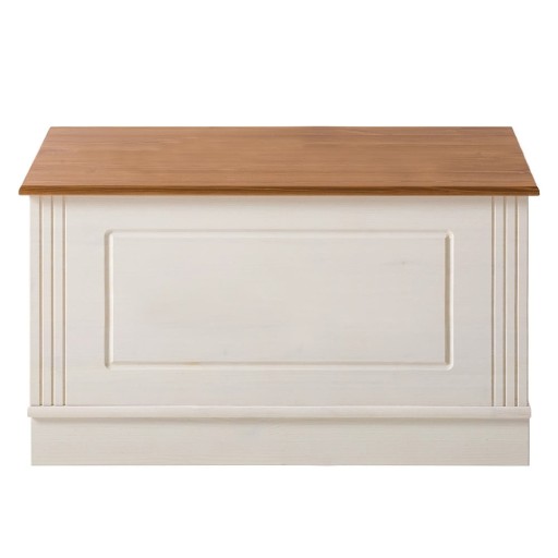 Cufăr alb din lemn de pin 80x45 cm Anita – Støraa