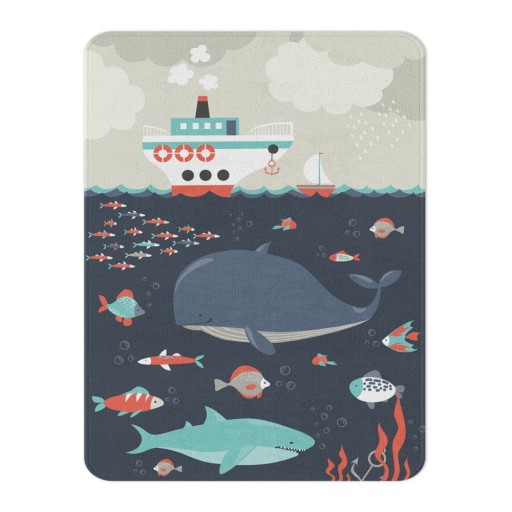Covor pentru copii 100x140 cm Happy Sails – Oyo Concept