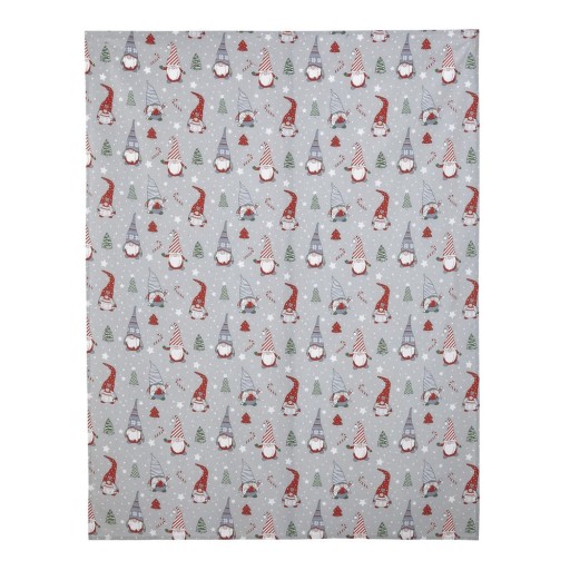 Față de masă din bumbac 137x178 cm cu model de Crăciun Gnomes – Catherine Lansfield