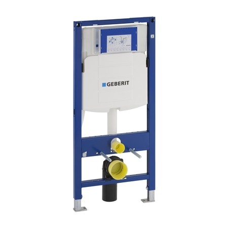 Rezervor incastrat Geberit Duofix Sigma UP320 de 12 cm grosime cu cadru si actionare frontala  H112 cm