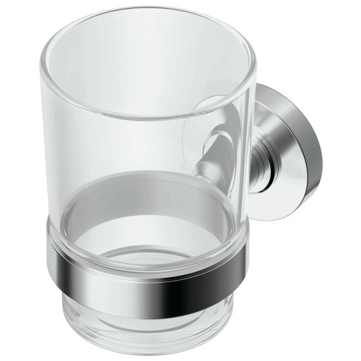 Pahar cu suport Ideal Standard IOM  sticla transparenta